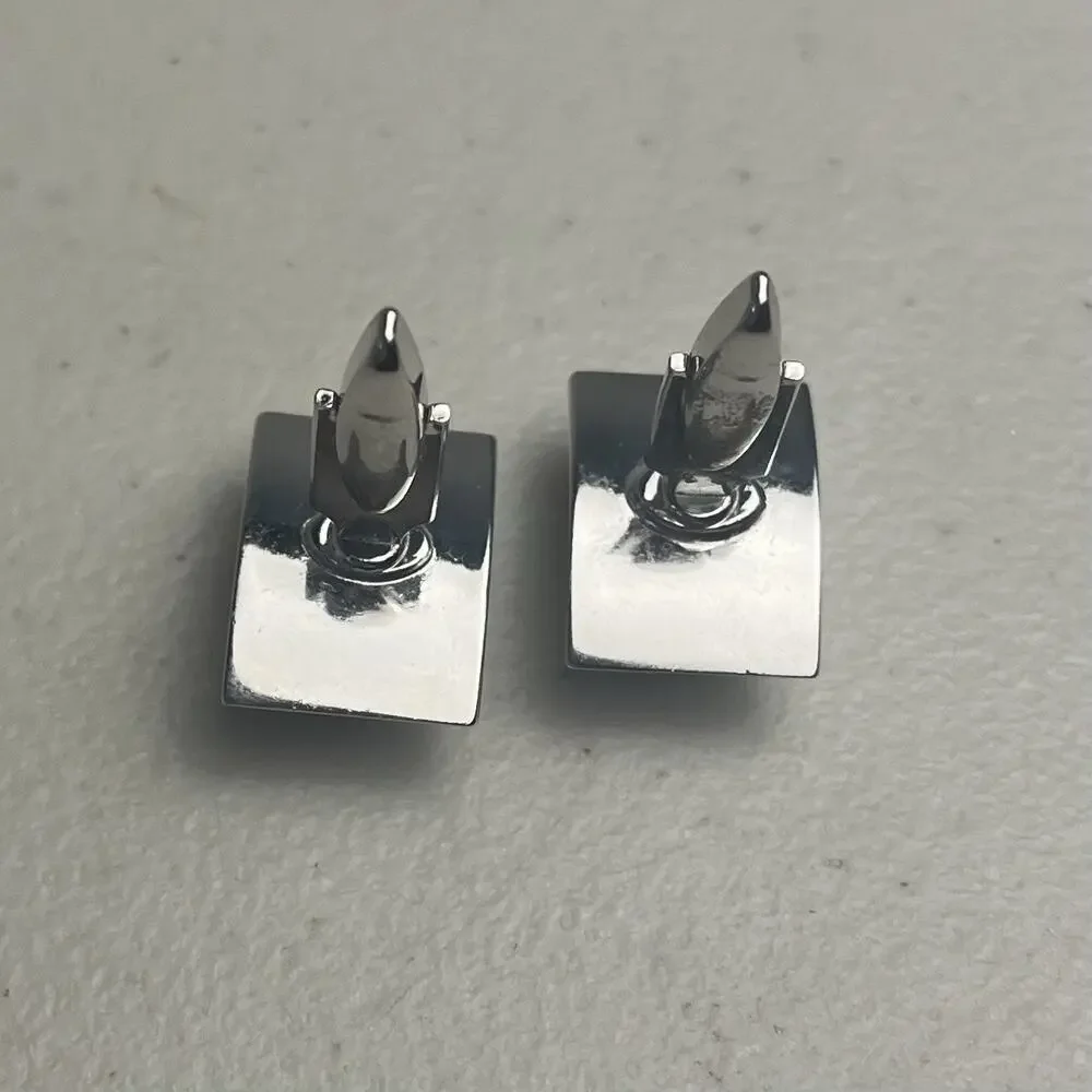 SWANK cufflinks blue
